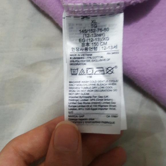 Purple Gap Hoodie - Picture 3 of 3